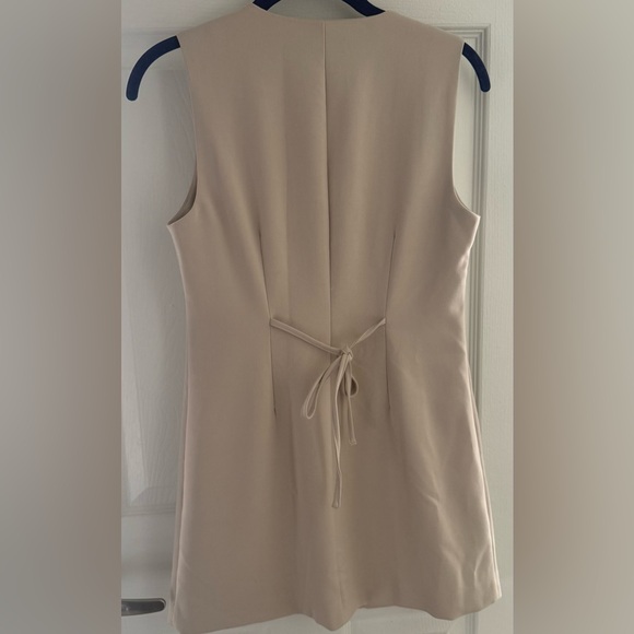 Abercrombie & Fitch Women’s Taupe Buttoned Mini Dress - Picture 4 of 7